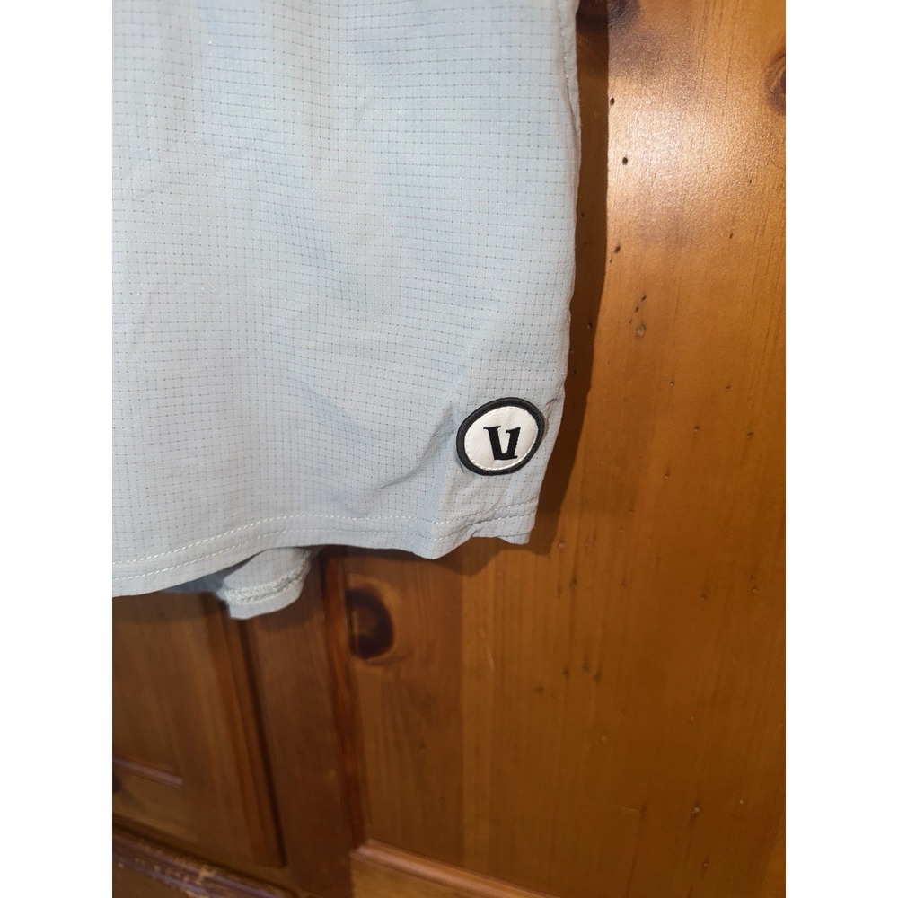 Vuori Seabreeze Blue Performance Shorts Running Yoga Women's XL Active VW370 - Picture 2 of 10